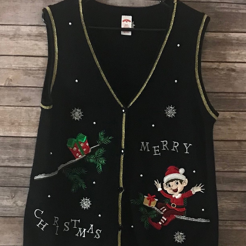 Classy Christmas Vest